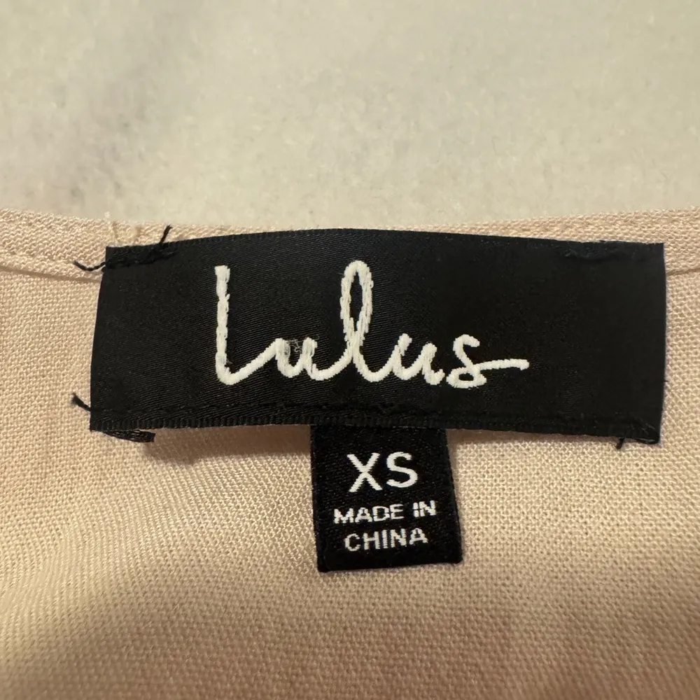 Women’s Cream LuLus Wide Leg Romper - Image 3