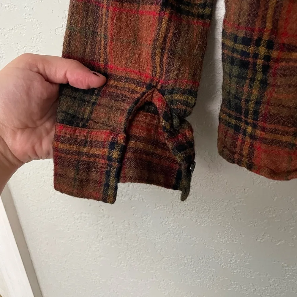 Madewell cropped plaid shirt - Image 6