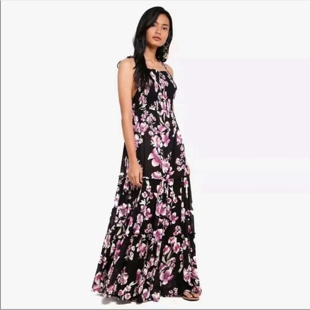 Free People Garden Party Floral Maxi Dress Size XS - Image 2