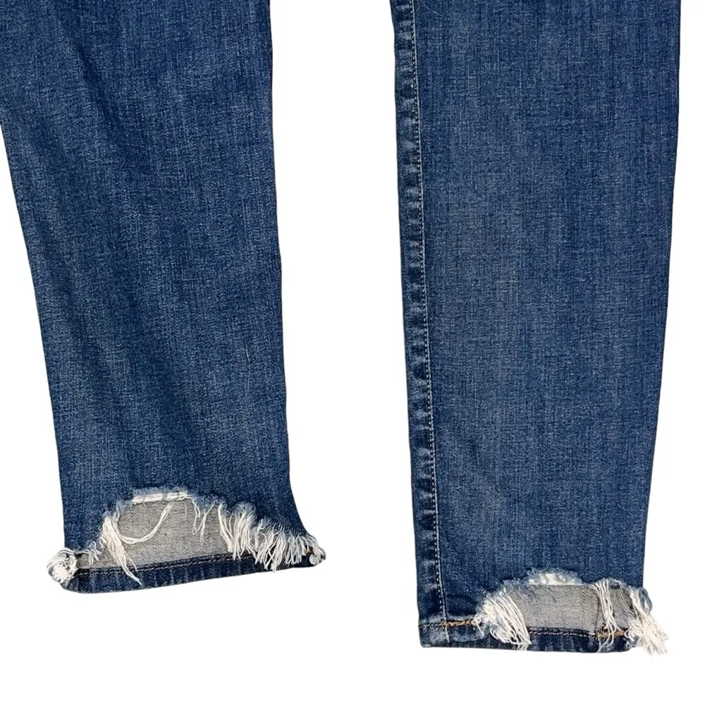 Lucky Brand Ava Mid Rise Skinny Hollis Dest Chewed Hem Jeans size 8/29 - Image 10