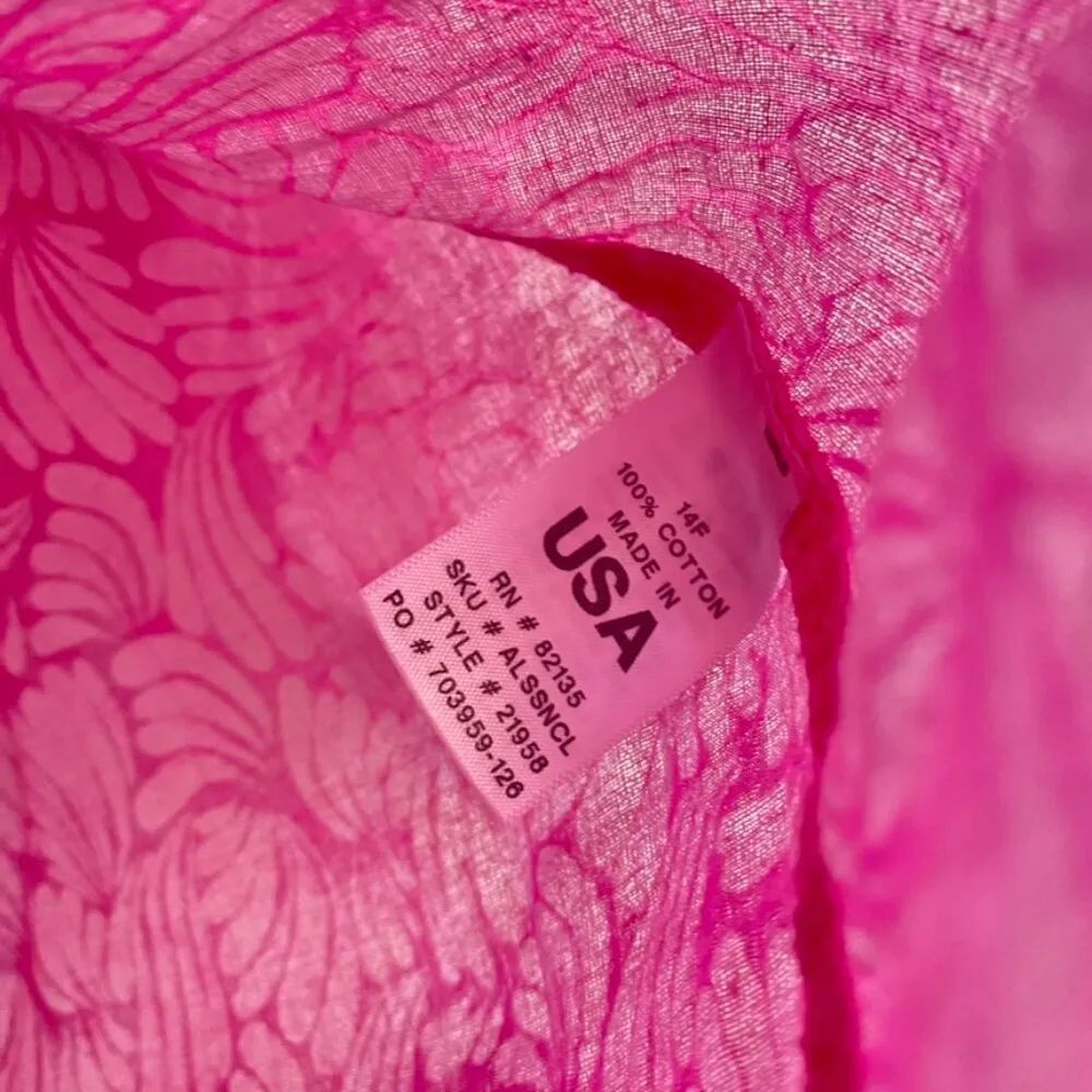 Fresh Produce  Pink Cotton Button Down Top - Image 6