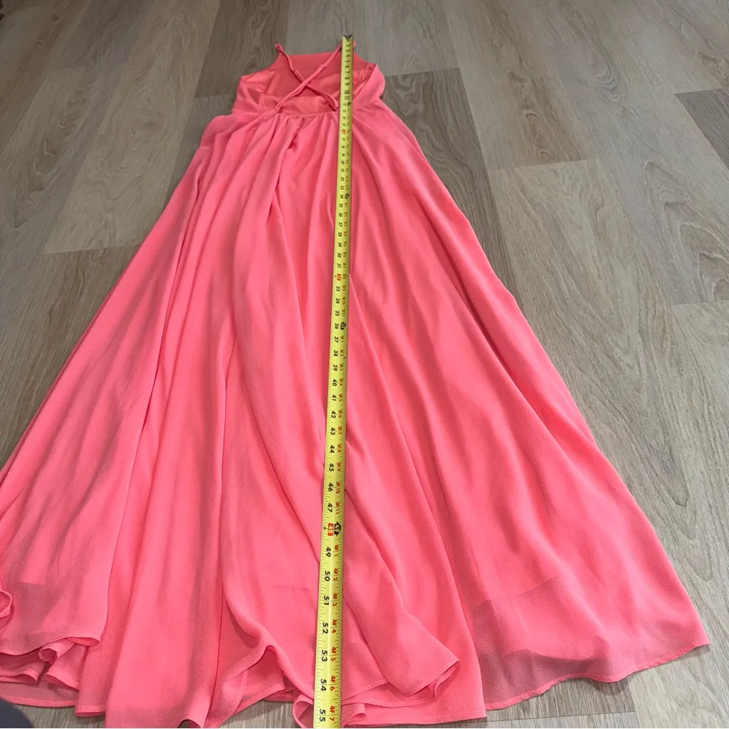 Lulus Mythical Kind of Love Coral Pink Maxi Dress - Image 7