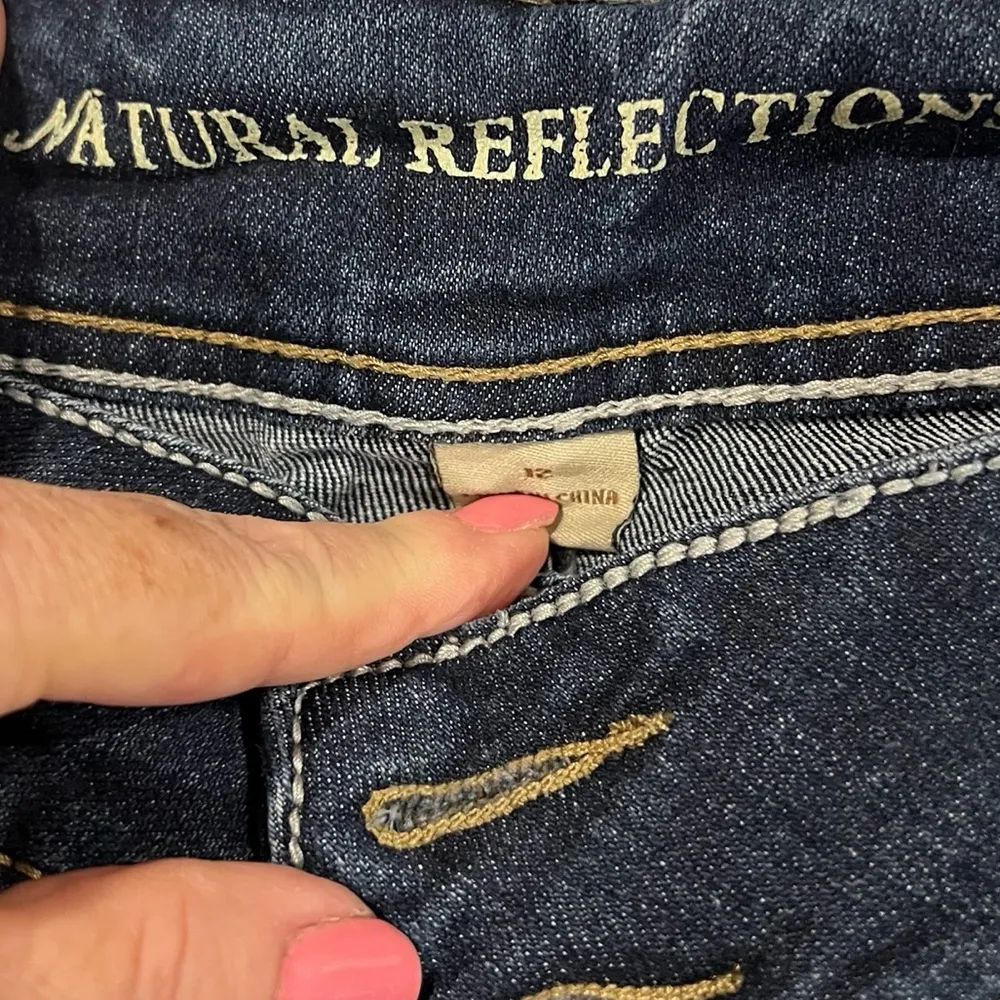 Natural Reflections Jean Shorts size 12 - Image 2
