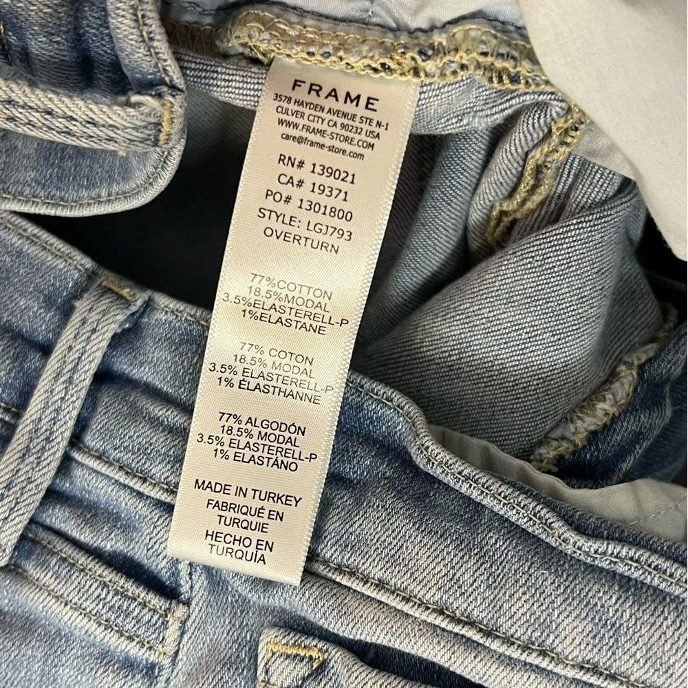 Frame - Le Garcon Mid-Rise Boyfriend Jean in Overturn - Image 4