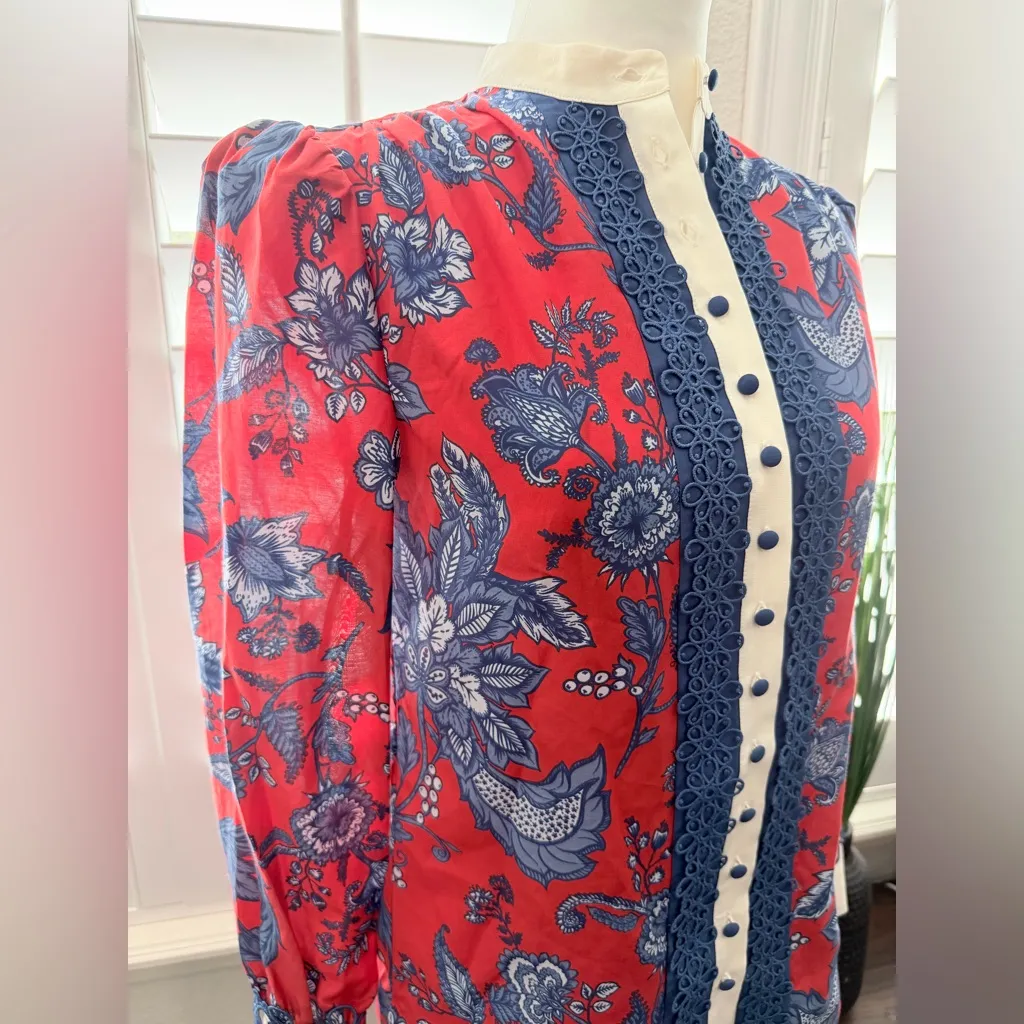 Etcetera Trellis Blouse - Image 2