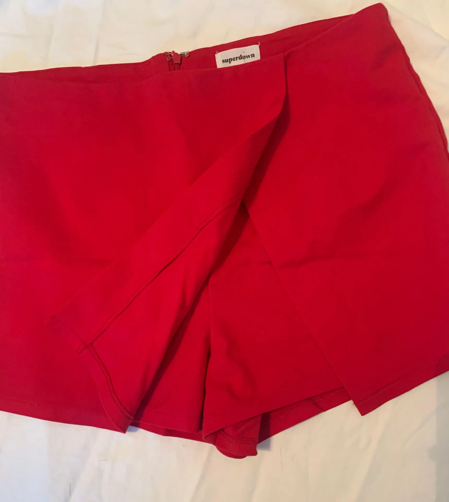 superdown red skort - Image 3