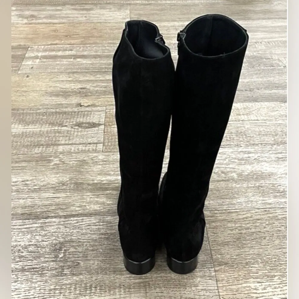 Rag and Bone NIB $795  Aslen Knee High Black Suede Boots Size: 36 - Image 6