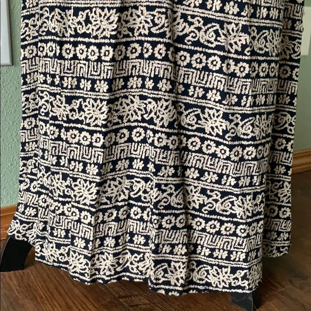 Staring at Stars maxi dress sz M strappy geo back - Image 10