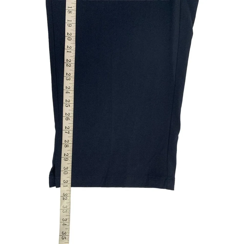 CJ Banks Women's Navy Blue Casual Capri - Image 7