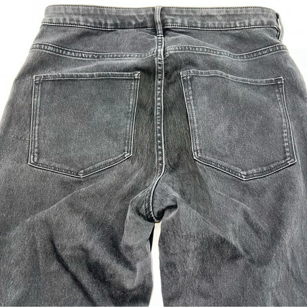 &Denim Women's Black Skinny Curvy High Rise Denim Jeans Size 33 - Image 5