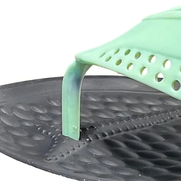 Crocs LiteRide Beach Flip-Flops US Womens‎ 7 - Mens 5 Light Green Sandals Beachy - Image 12