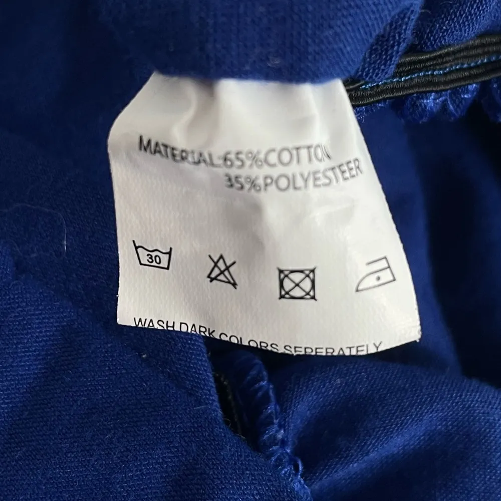 Maternity Tank Top With Baby Feet and Heart Around Them Blue Size XLarge - Image 6