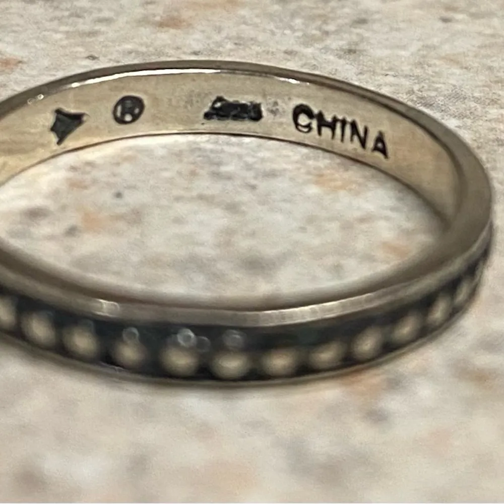 Set of .925 Sterling Silver Rings | Bands - Image 6