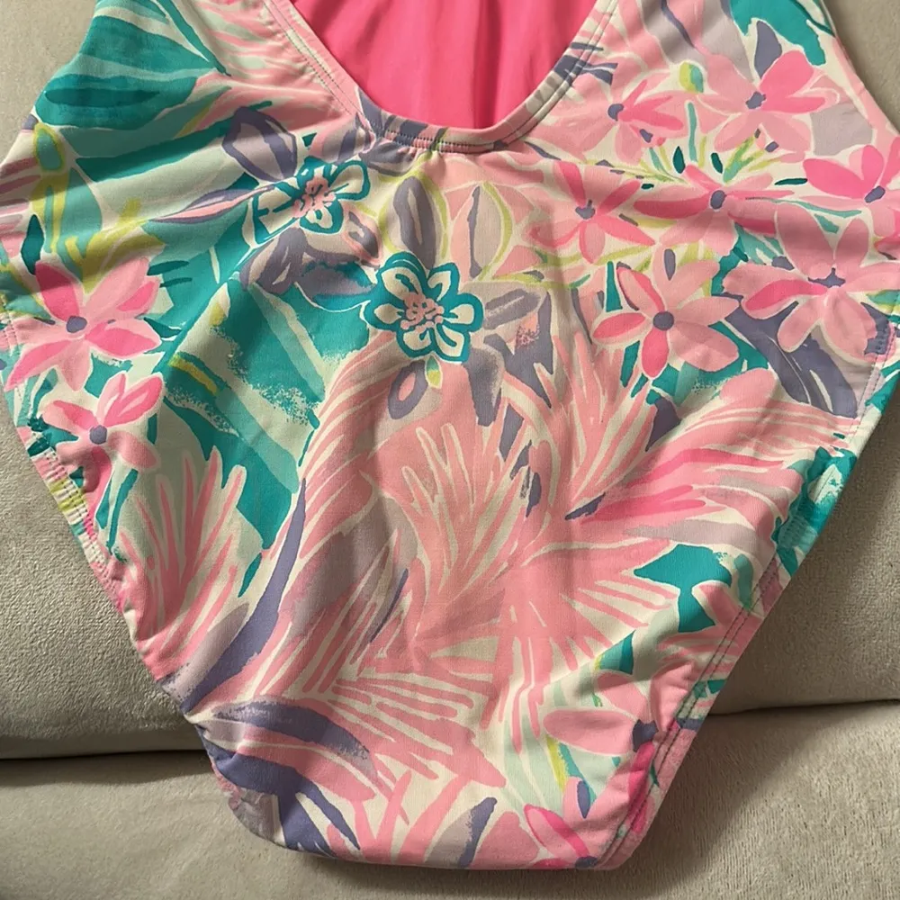 Lilly Pulitzer One Piece Stephie Swimsuit It Was All A Dream Print - Image 4