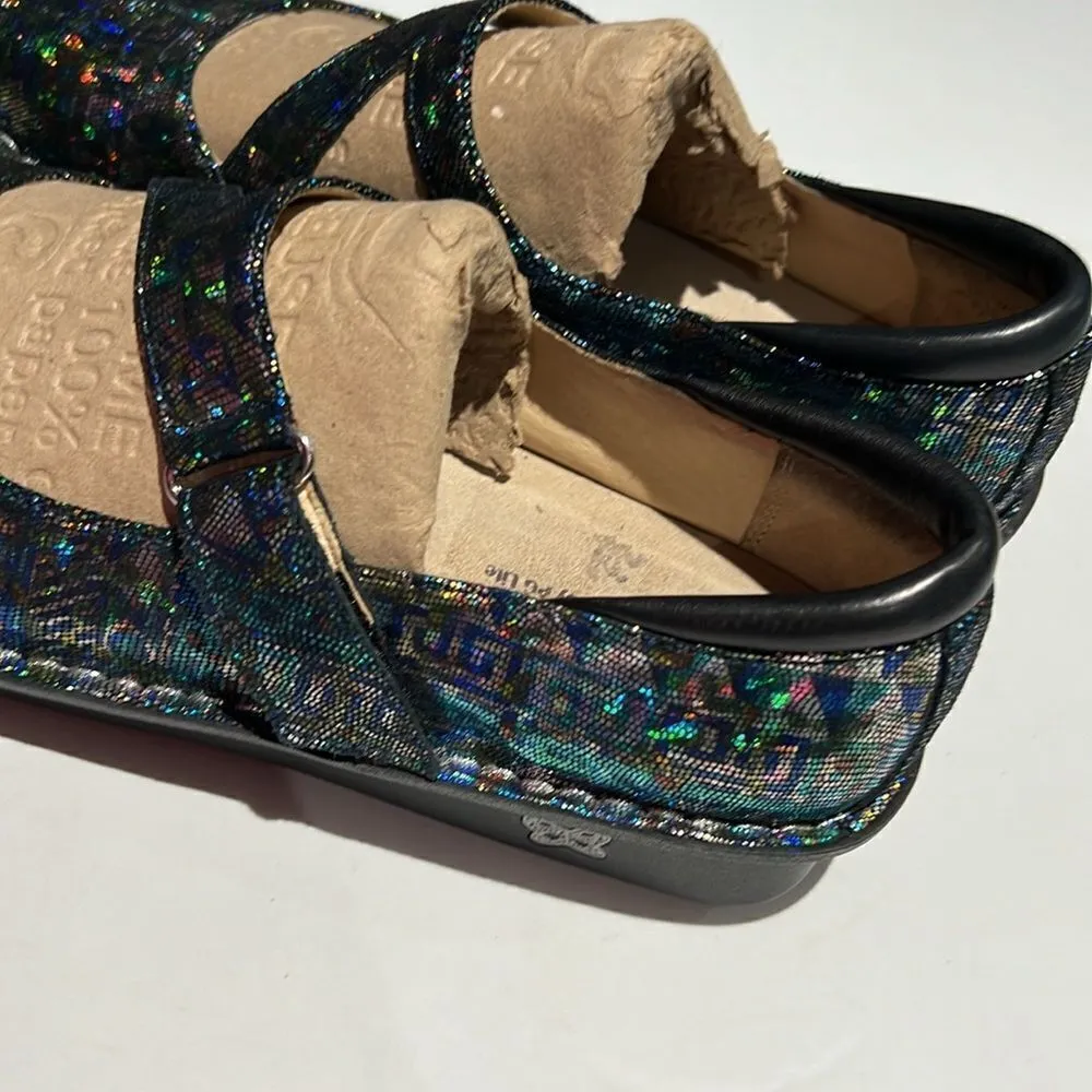 Allegria Dayna Pro Rave on Metallic Size 41/10.5-11. B62 - Image 3