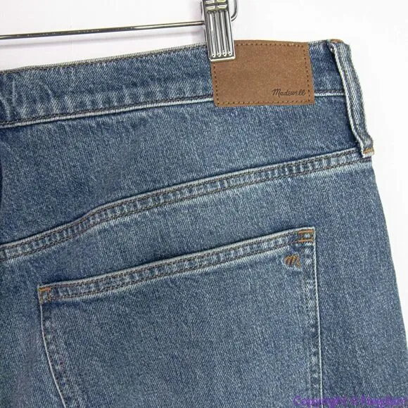 NEW Madewell The Tall Perfect Vintage Jean in Heathcote Wash, 33T‎ - Image 13
