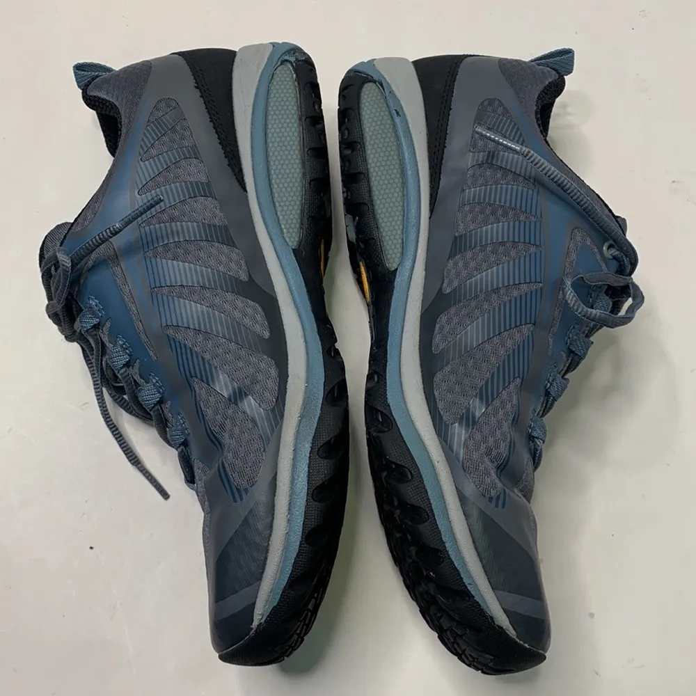MERRELL Siren Edge Outdoors Hiking Blue Shoe Sneakers S-132 Sz 9.5 - Image 5