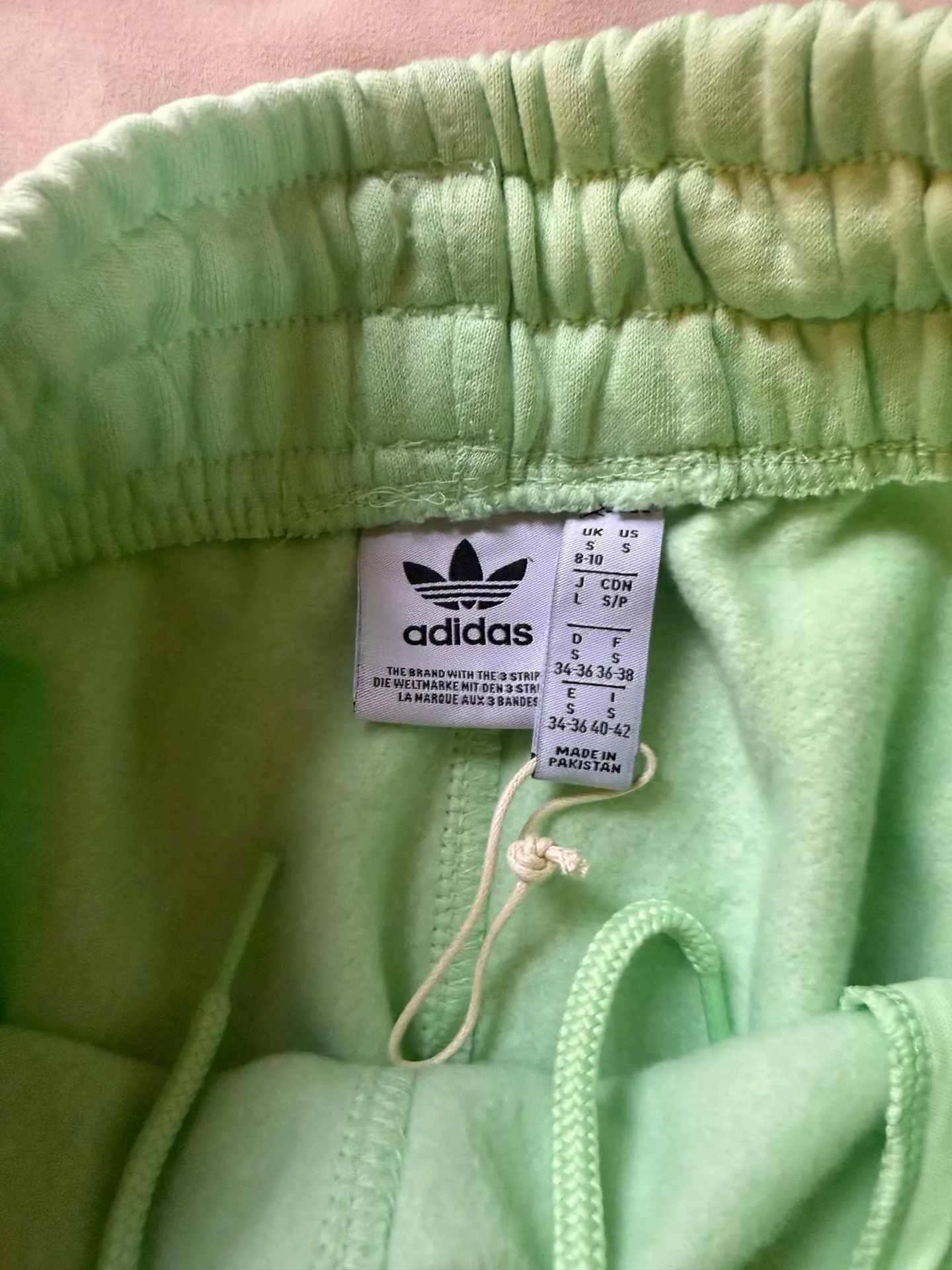 Adidas Joggers Mint Green - Image 3