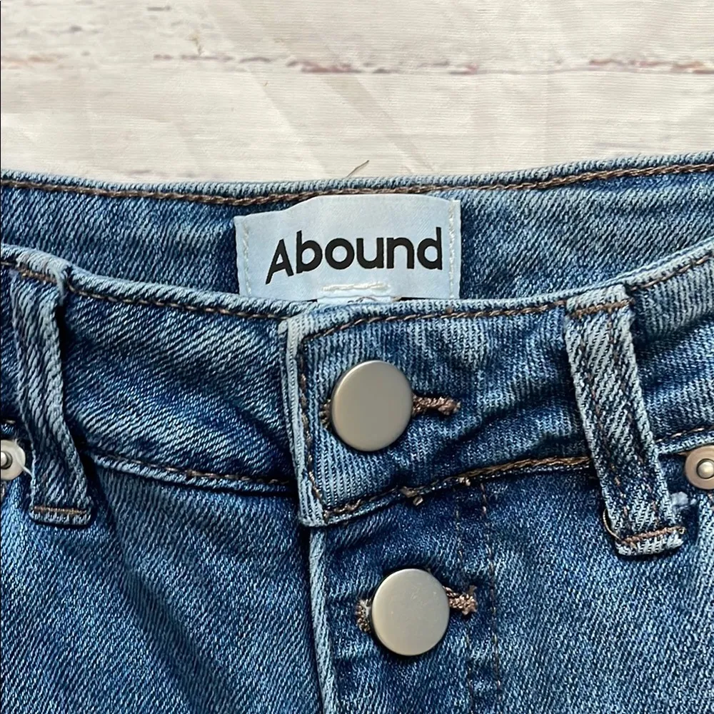 Abound  Blue High Rise Jeans Classic Style - Image 2