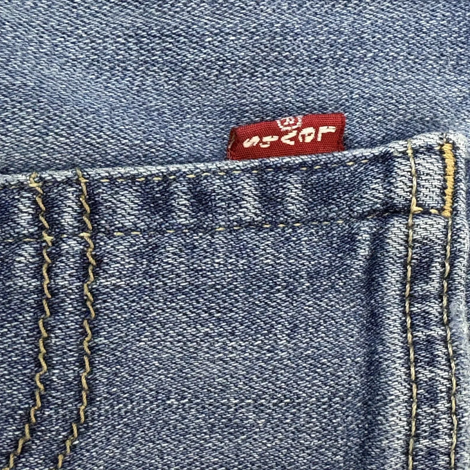 Levi's 726 Flare High Rise Women's Jeans Size 33 Blue Denim Comfort Stretch Boho - Image 8