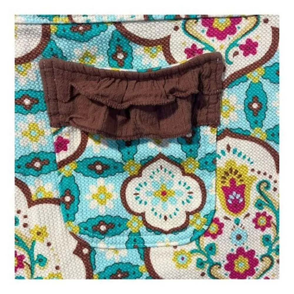 Judith March Floral Print Shorts with Ruffle Back Pockets Boho Summer Size Large - Image 8