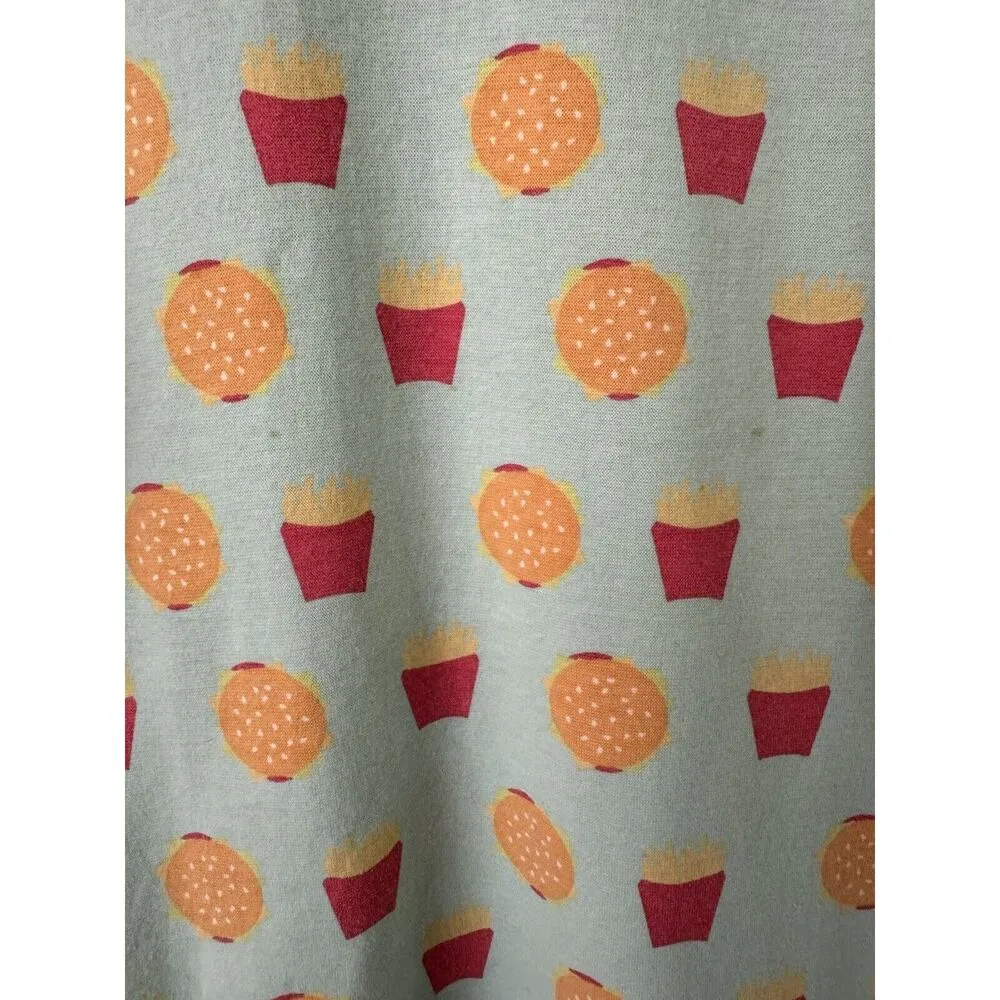 Monica + Andy Organic Cotton Burgers & Fries Long Sleeve T - Image 3