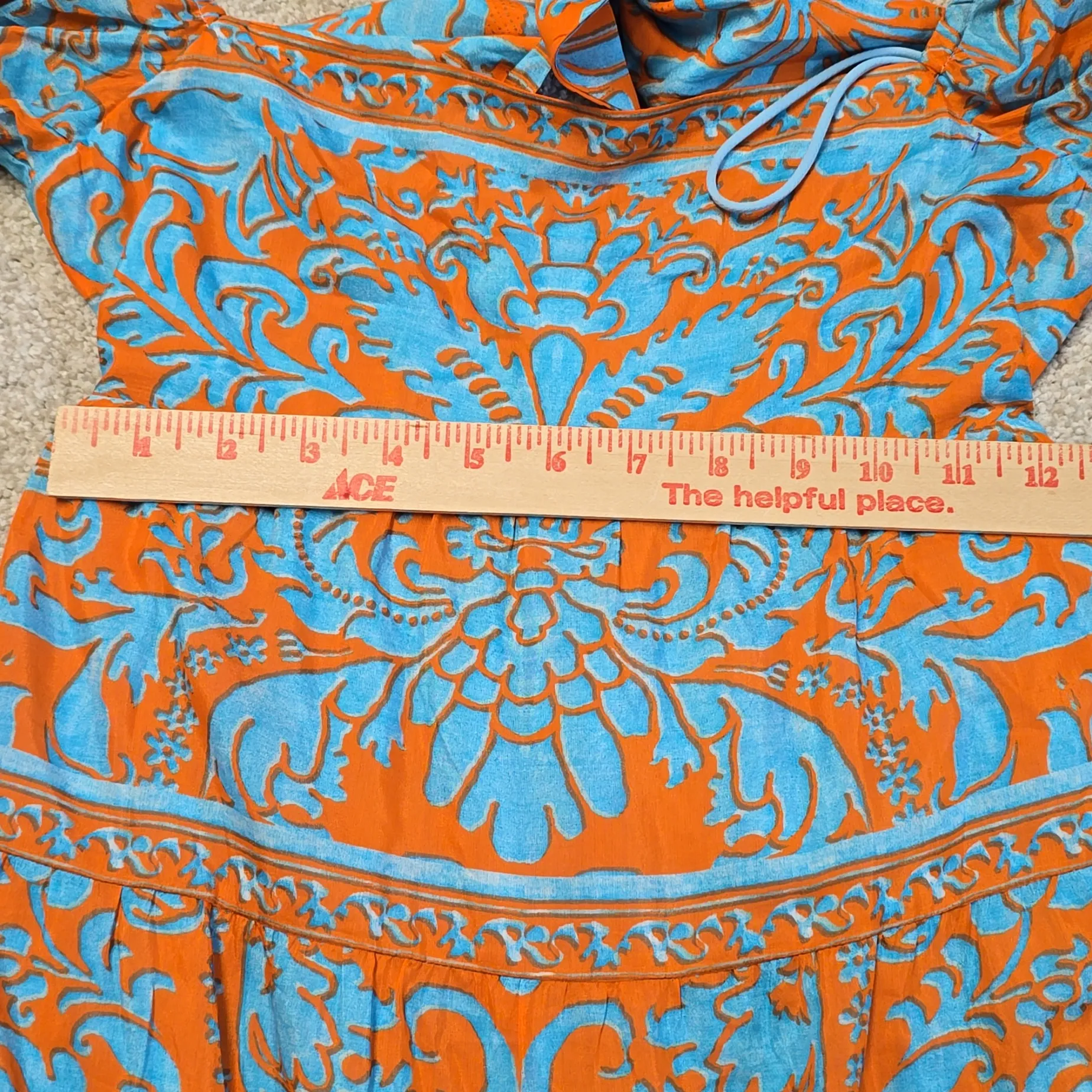 Alice & Olivia Rowan Tiered Square Neck Silk Blend Babydoll‎ Dress XS NWT Party - Image 5