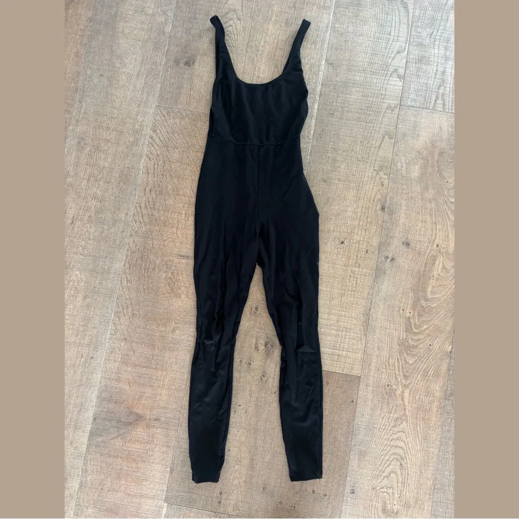 LPA  black sleeveless catsuit onesie - Image 2