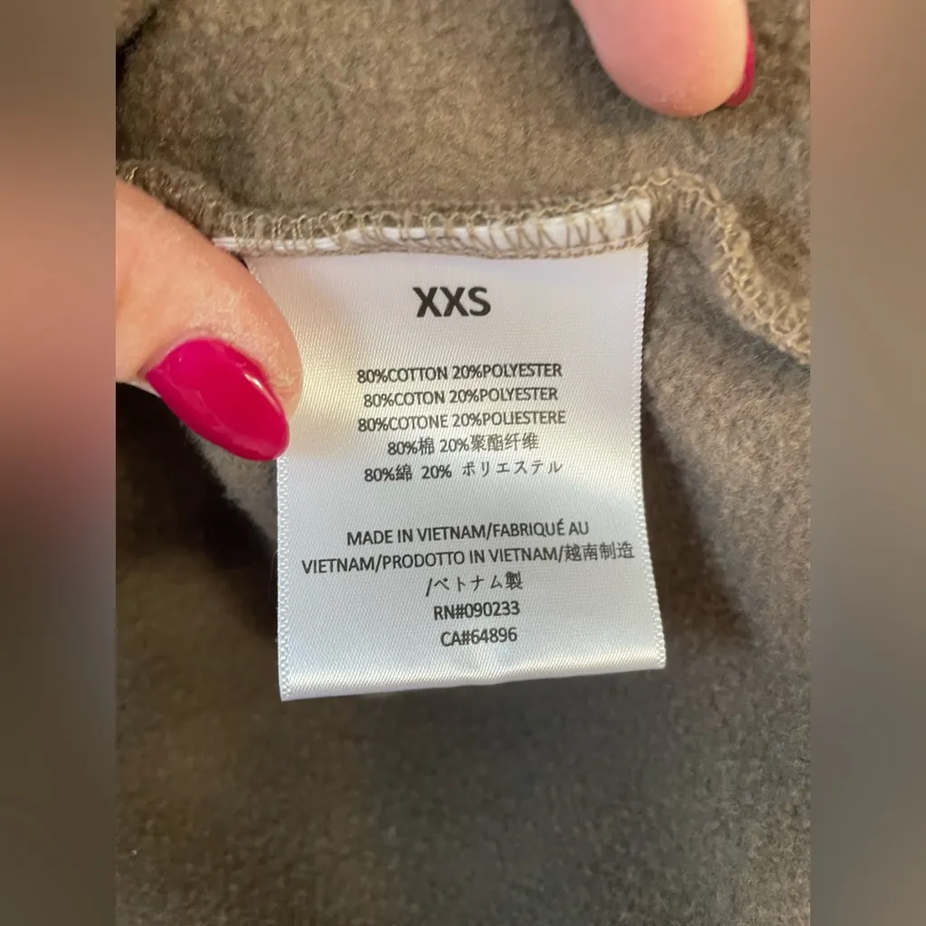 Fear of God ESSENTIALS oversized relaxed hoodie wood brown cotton blend; XXL Size XXS - Image 7