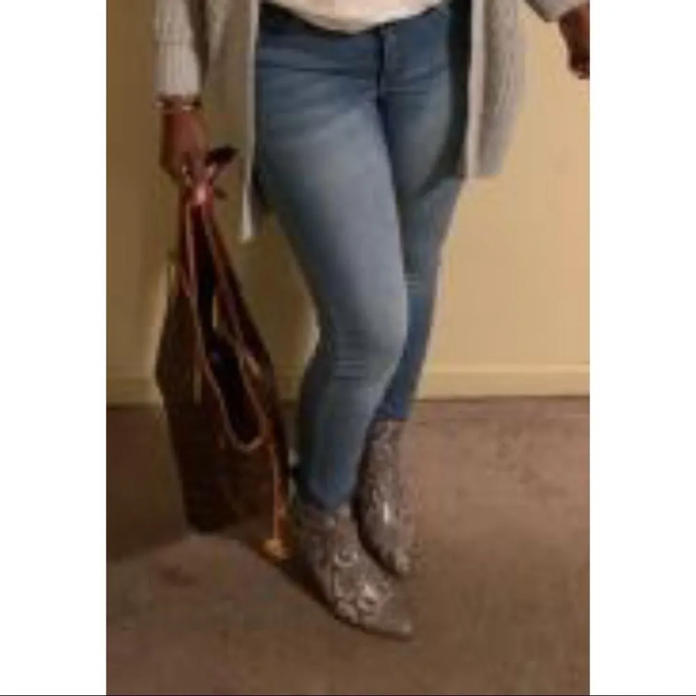 ✨HP✨Stacked Heel Western Booties✨ - Image 2