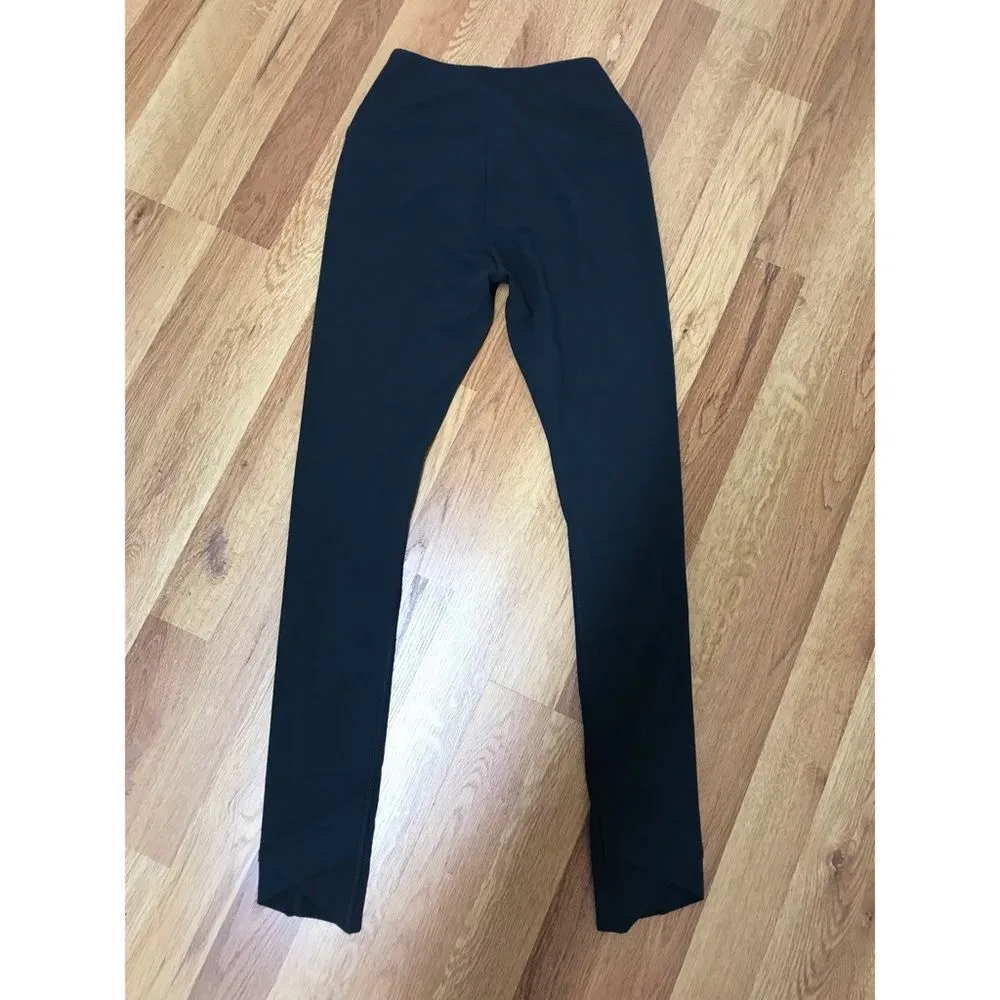 GYMSHARK Crossover‎ Leggings Workout Running Gym  Darkest Teal Size XS New - Image 3