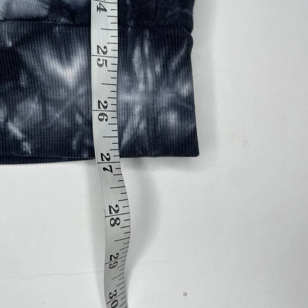 Women's Oversized Tie Die Kangaroo Pocket New York City Drawstring Hoodie S - Image 7