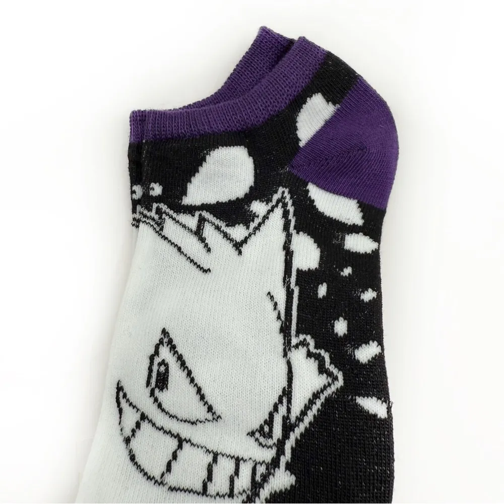 Pokemon Womens No Show Socks Pikachu Squirtle Bulbasaur Charmander Gengar Gift - Image 8