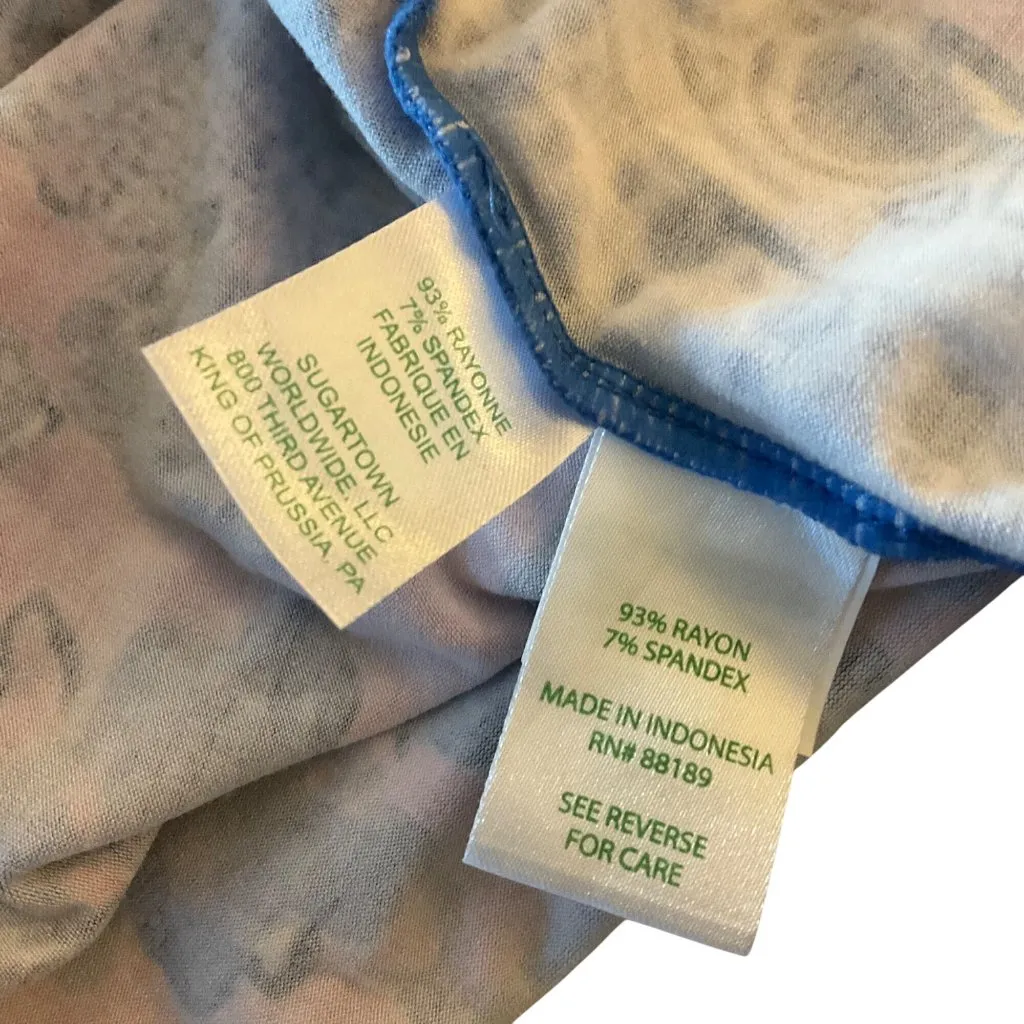 Lilly Pulitzer Taryn Maxi Dress Melon Fig Ginger Jar Sleeveless Pink Blue Rayon - Image 5