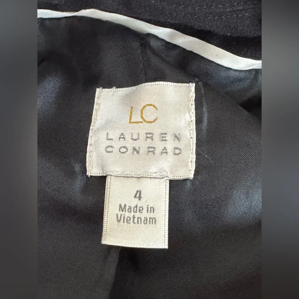 LC Lauren Conrad black Blazer size 4 - Image 6