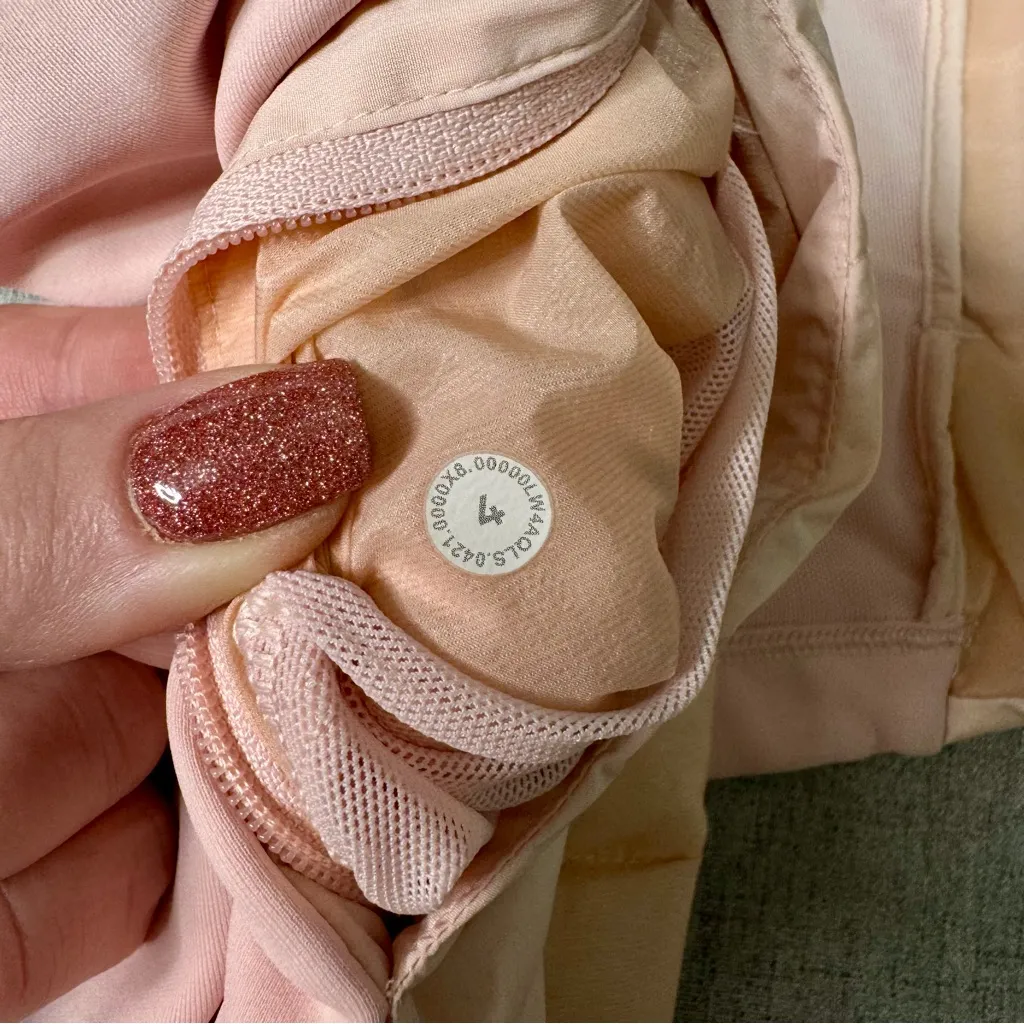 Lululemon Down For It All Vest Down Winter Coat Pink Mist Size 4 - Image 13