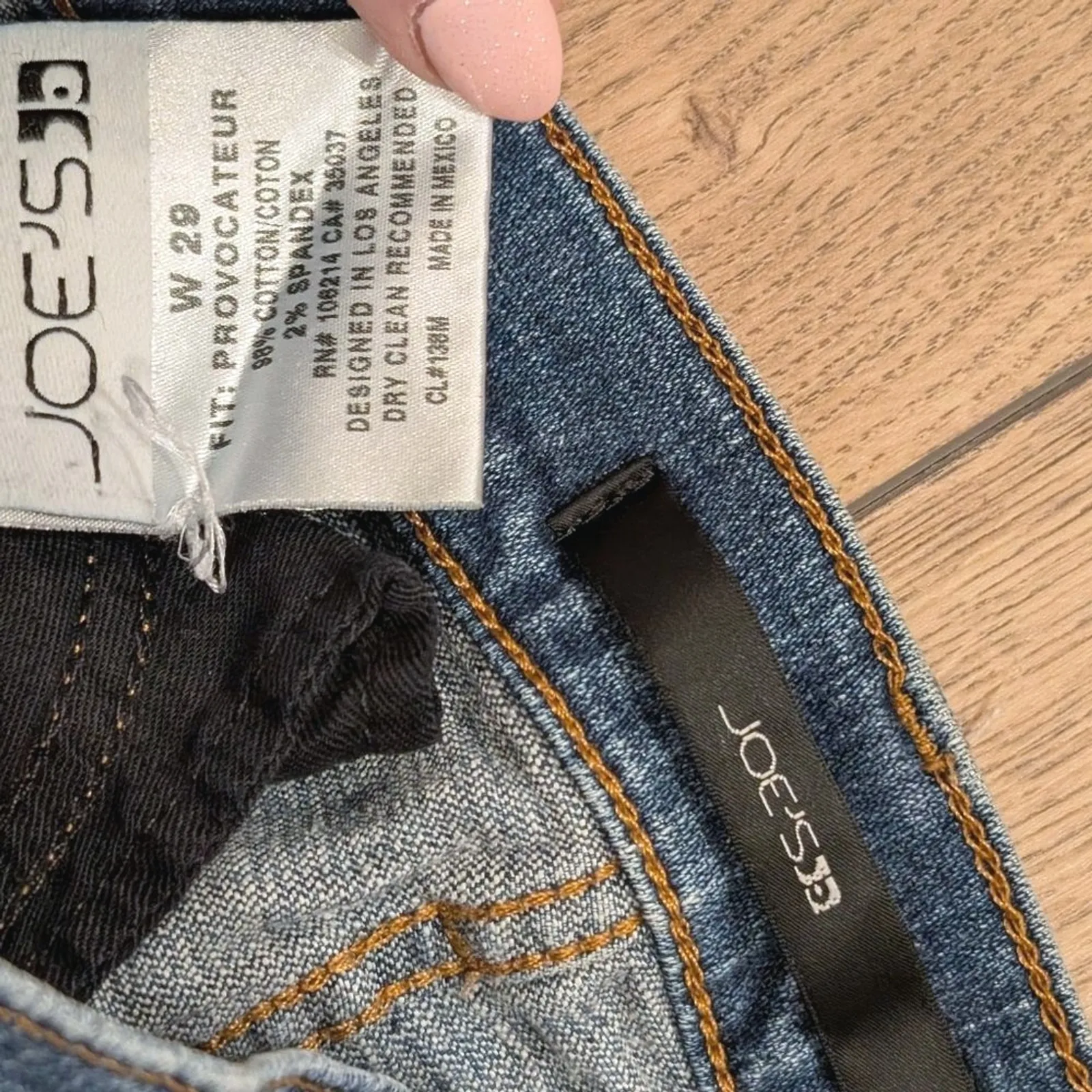 Joe's Jeans Womens 29 Provocateur Bootcut Boot‎ Cut Faded Premium Denim - Image 3