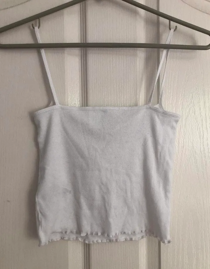 H&M Cropped Tank Top - Image 3