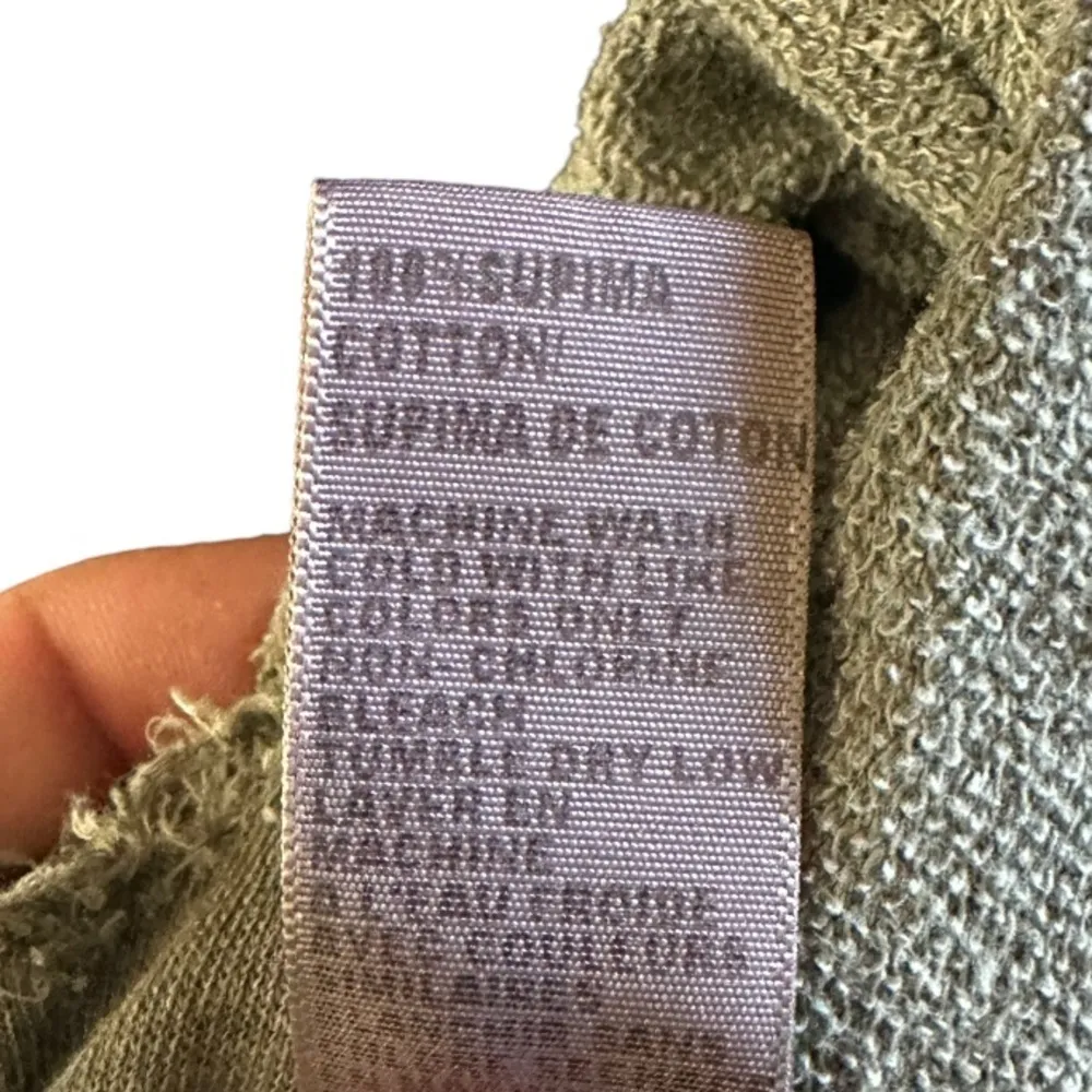 Standard James‎ Perse Destroyed Green Hoody Zip Jacket - Image 8