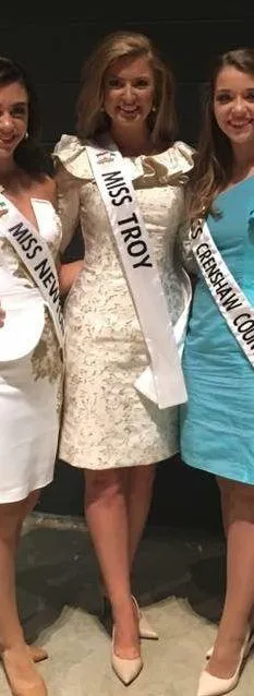 Custom interview dress Gold Size 4 - Image 3