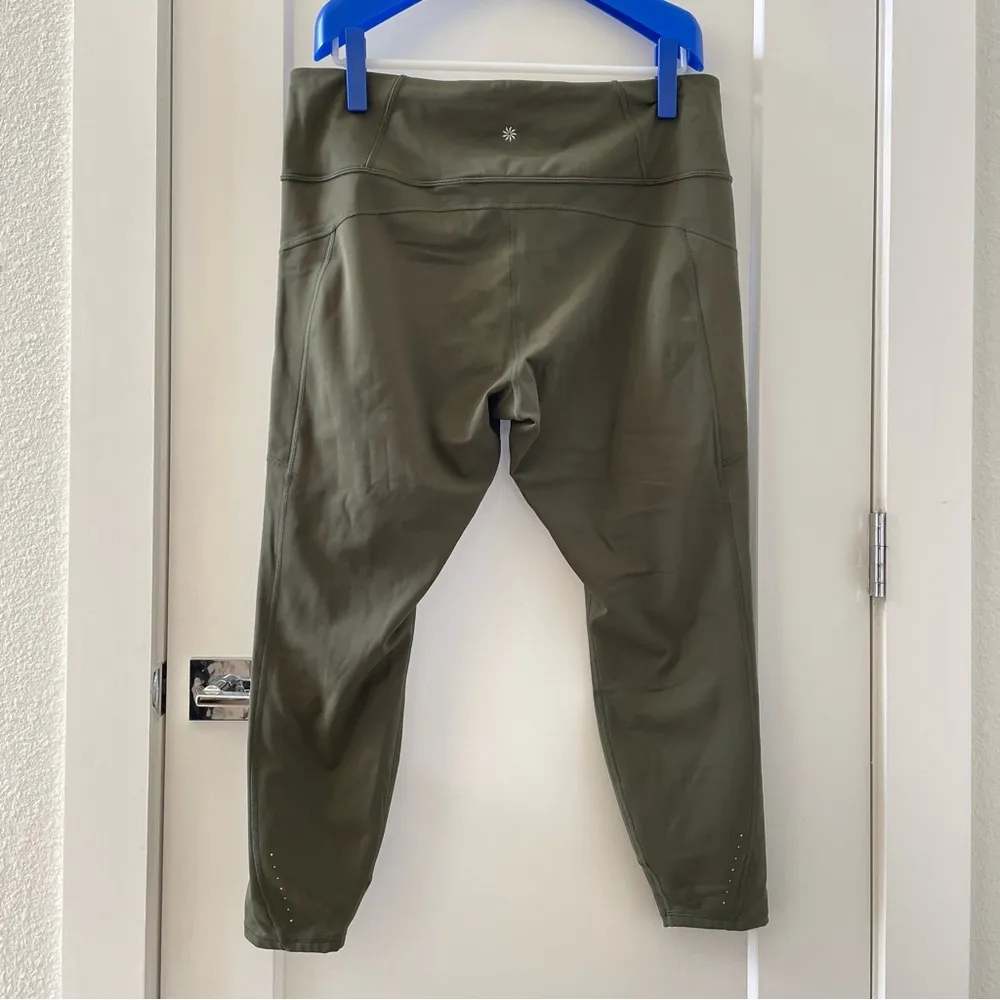 Athleta Rainier Tight Olive Green Size 2X - Image 4