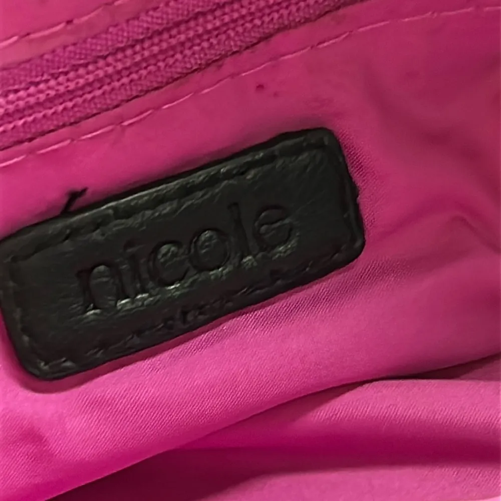 Nicole Miller Black Shoulder Bag - Image 11