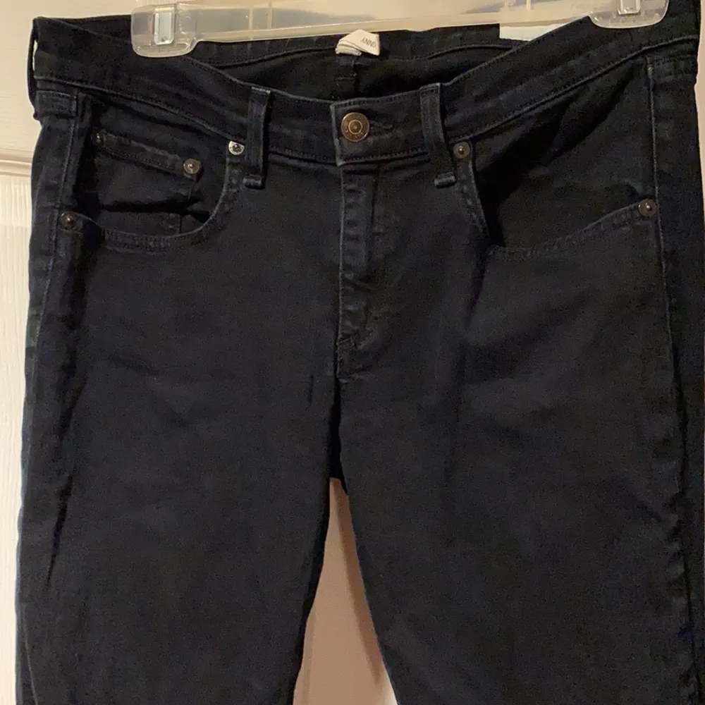 Rag & Bone Black Cate Jeans Skinny Mid 8.5” Rise Black Coal size 29 inseam 30” - Image 9