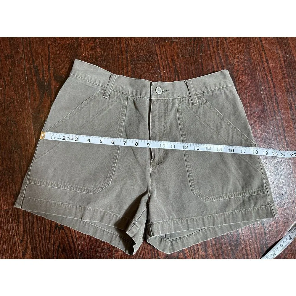 y2k Vintage American Eagle Green Shorts Fits like a Size 2 - Image 6