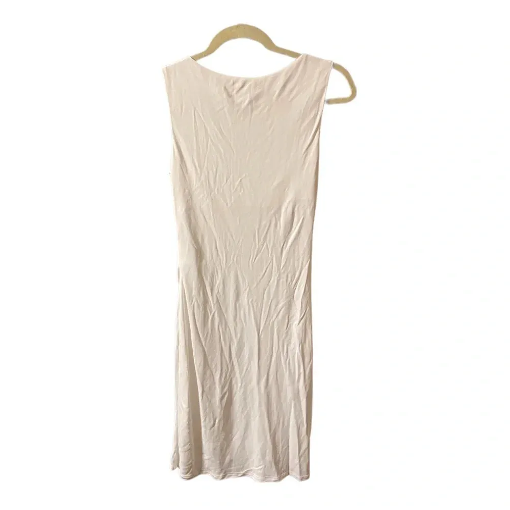 EMILIO PUCCI WHITE BEADED RUCHED DRESS - Image 2