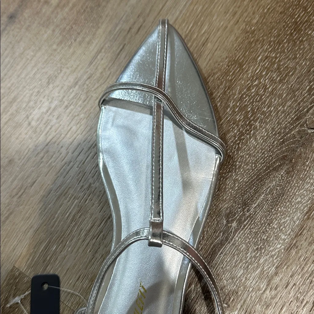 Silver Strappy Pointed - Image 3