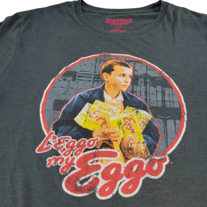 Stranger Things Shirt Size XL Kellogg’s Leggo My Eggo Graphic Print Tee Graphic Tee - Image 4