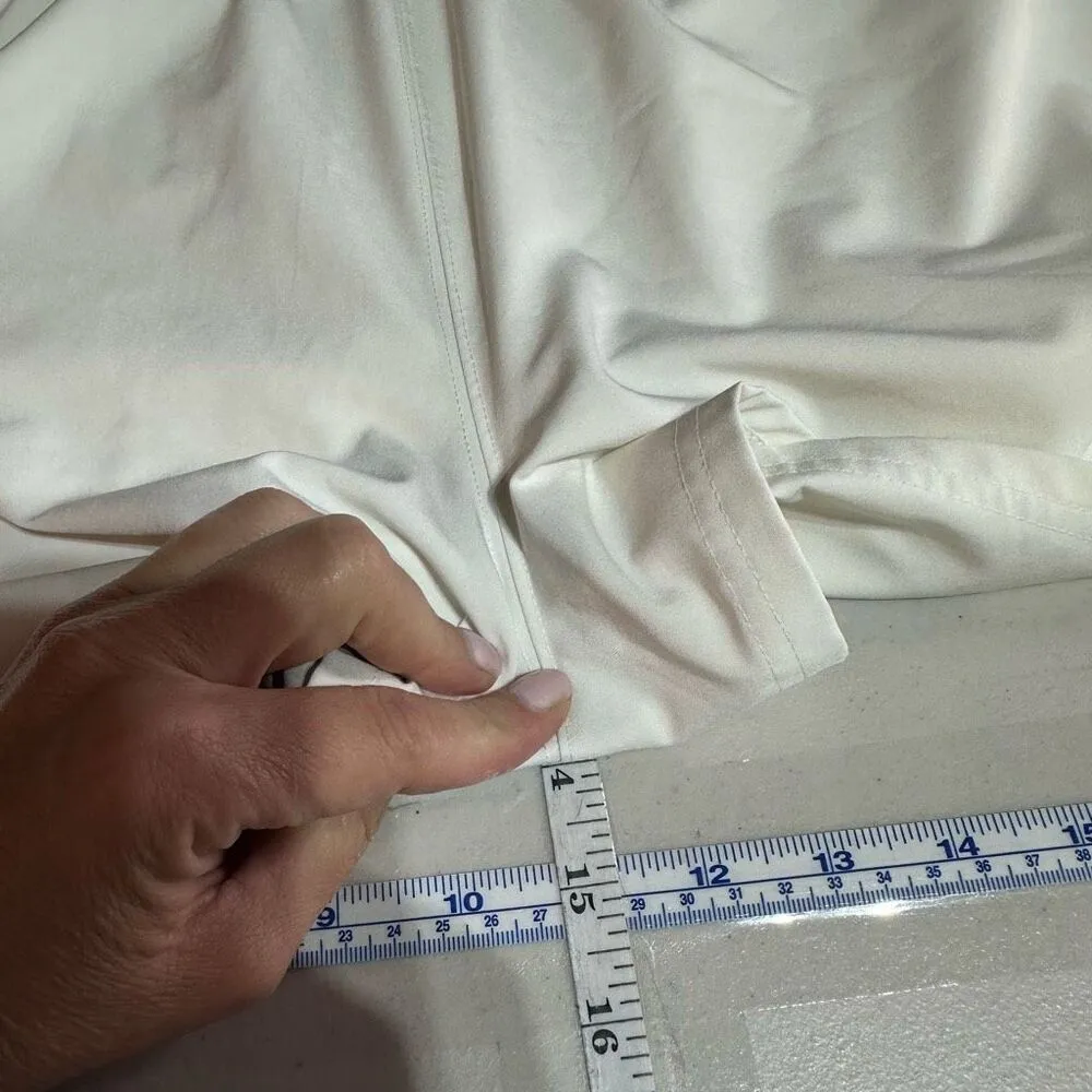 SO White Pull on‎ Built In Lined Shorts Athletic Shorts Pockets Size XL - Image 9