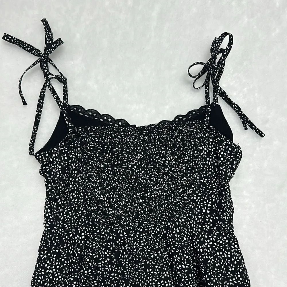 Princess Polly Rada Playsuit Black/White Romper Sz 4 - Image 12