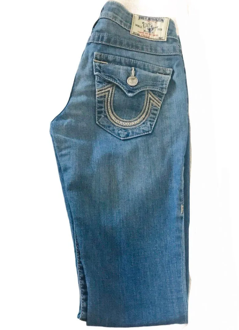 Straight Leg Blue Jeans - Image 5